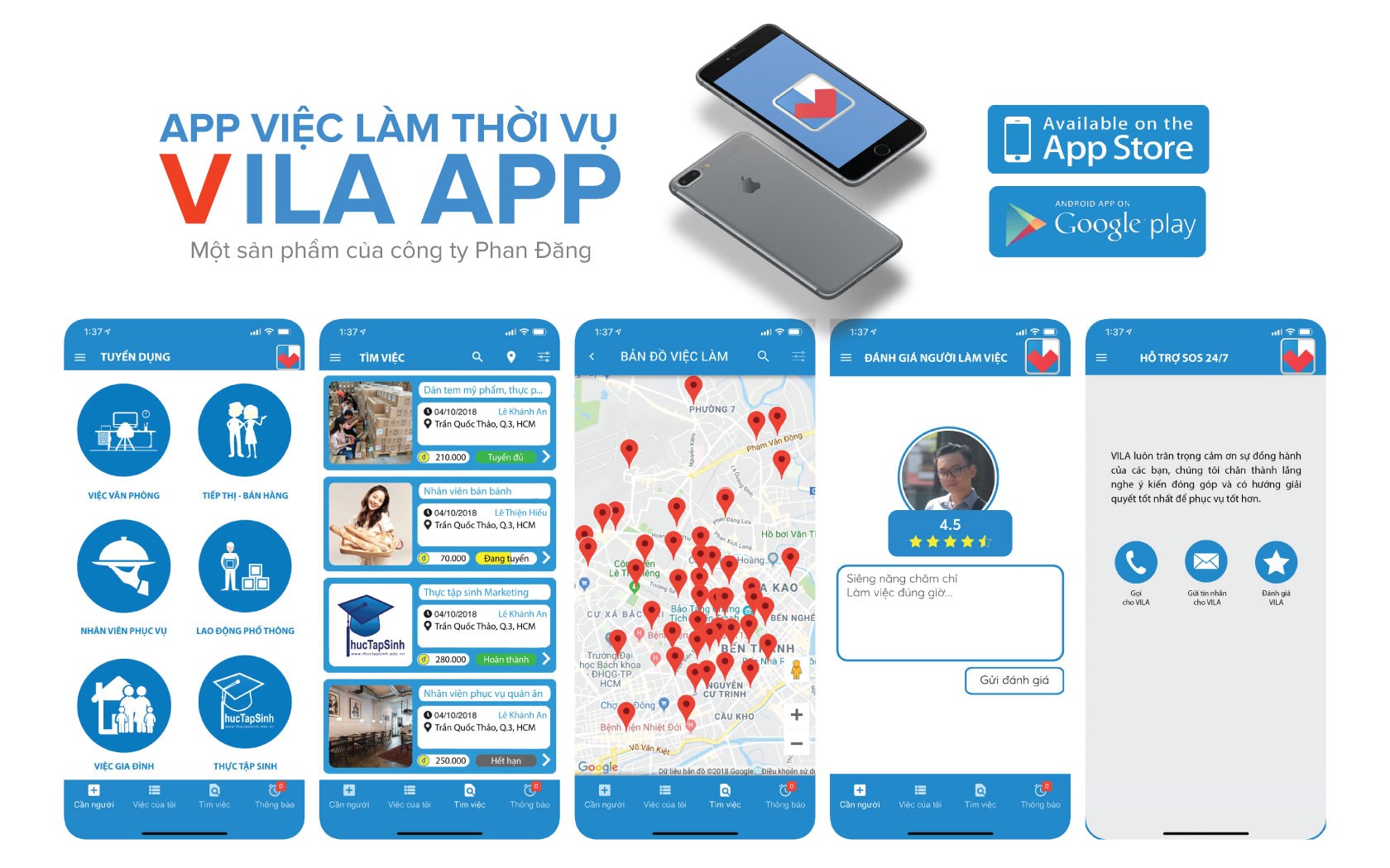 Promotion cho Vila App - Công Ty Cổ Phần Truyền Thông Và Sự Kiện Phan Đăng